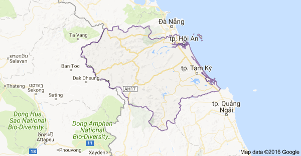 bản đồ quảng Nam